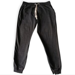 DESERT DUNES LIVING LIVES MEN'S GRAY, CHARCOAL SWEATPANTS FLEECE JOGGER. SIZE S